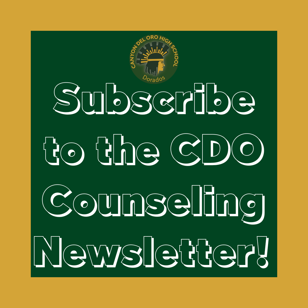  Subscribe to the CDO Counseling Newsletter!
